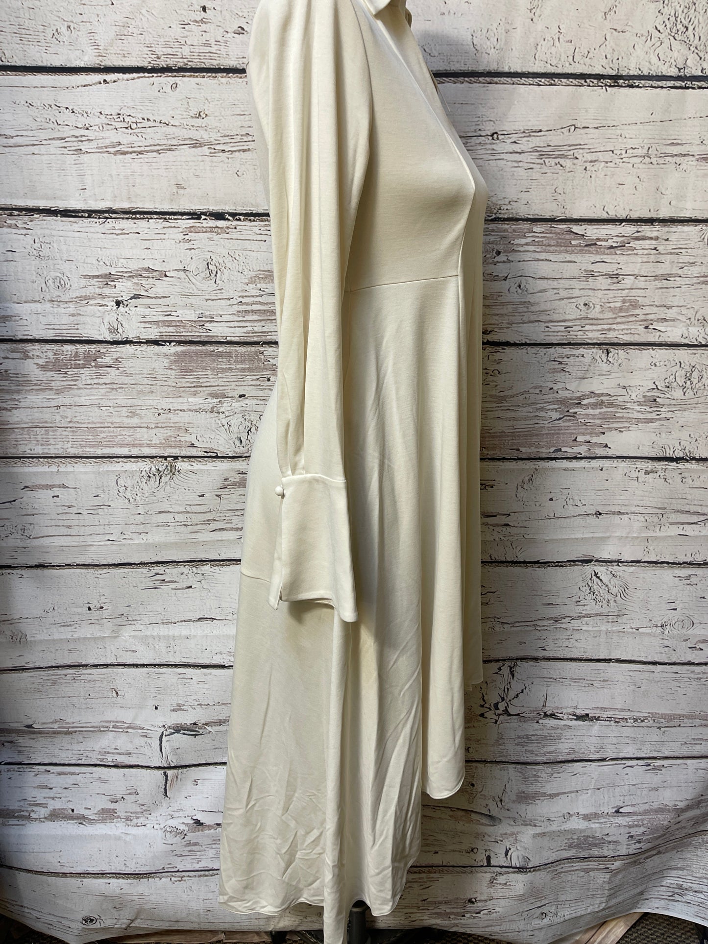 Dress Casual Midi By Rebecca Taylor In Cream, Size: Xs