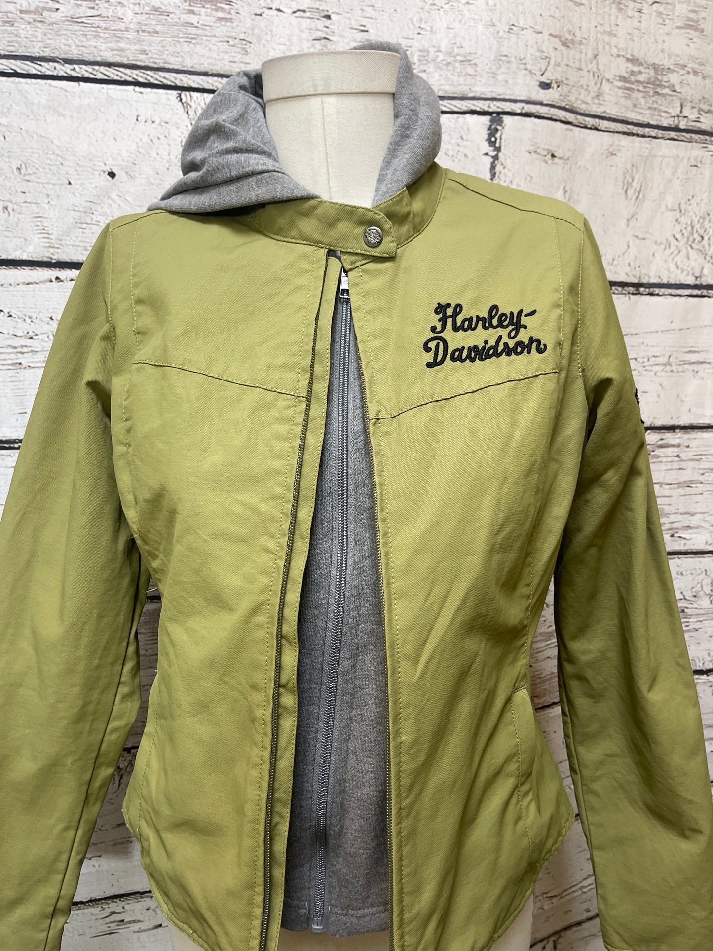 Jacket Other By Harley Davidson In Green, Size: S