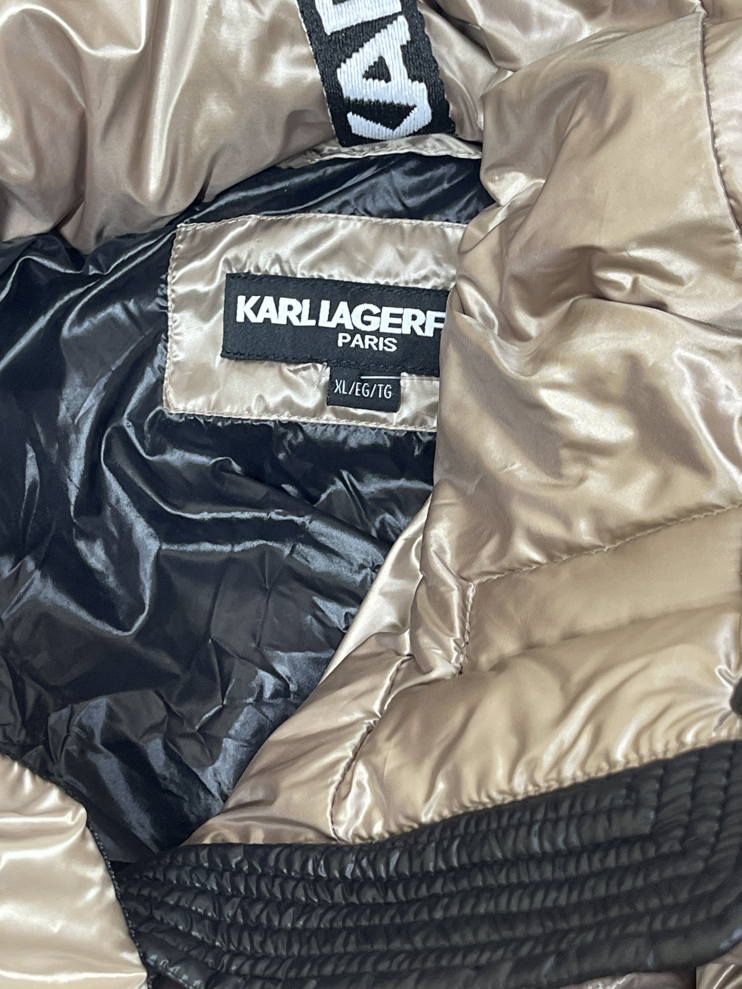 Coat Designer By Karl Lagerfeld  Size: Xl