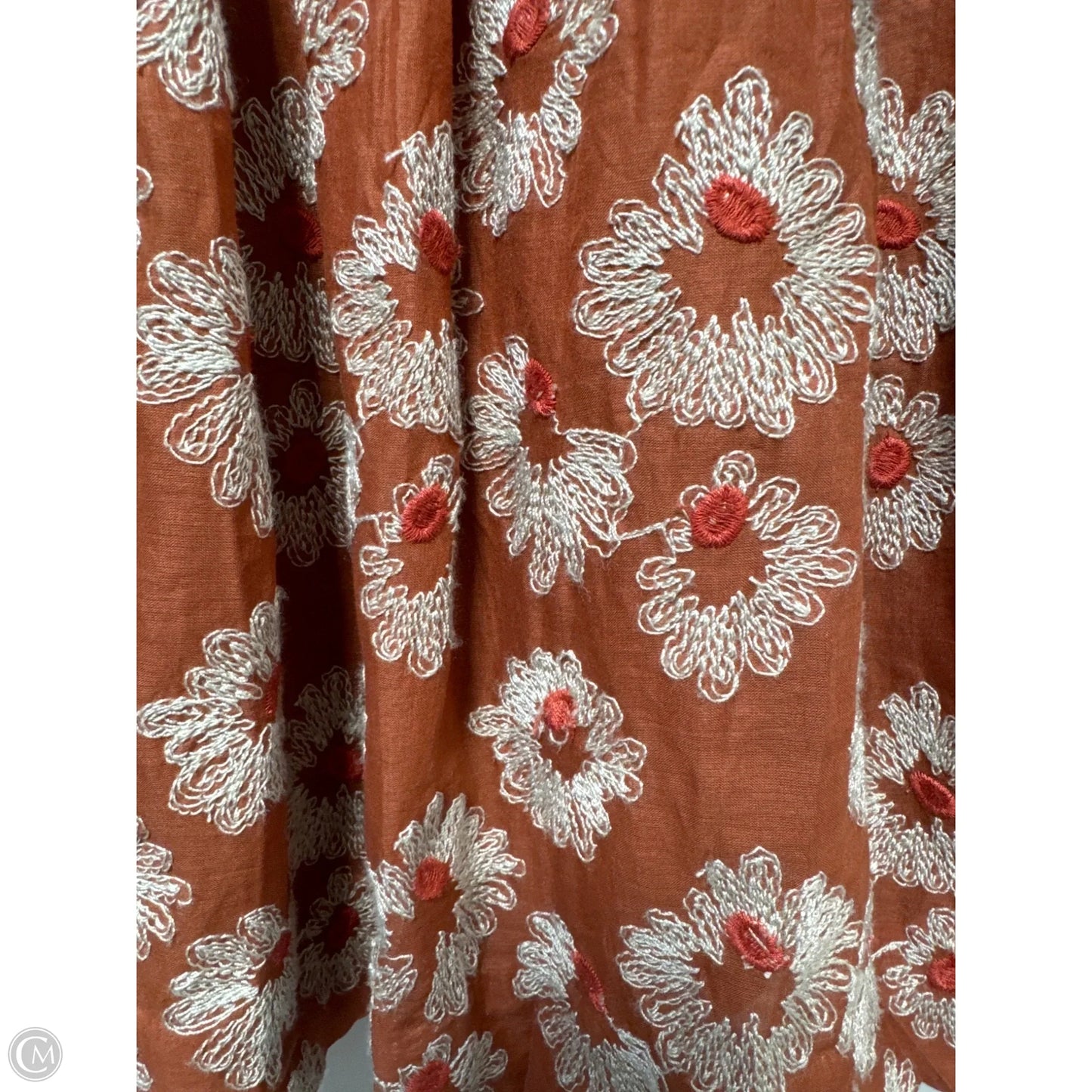 Skirt Mini & Short By Clothes Mentor In Bronze, Size: S