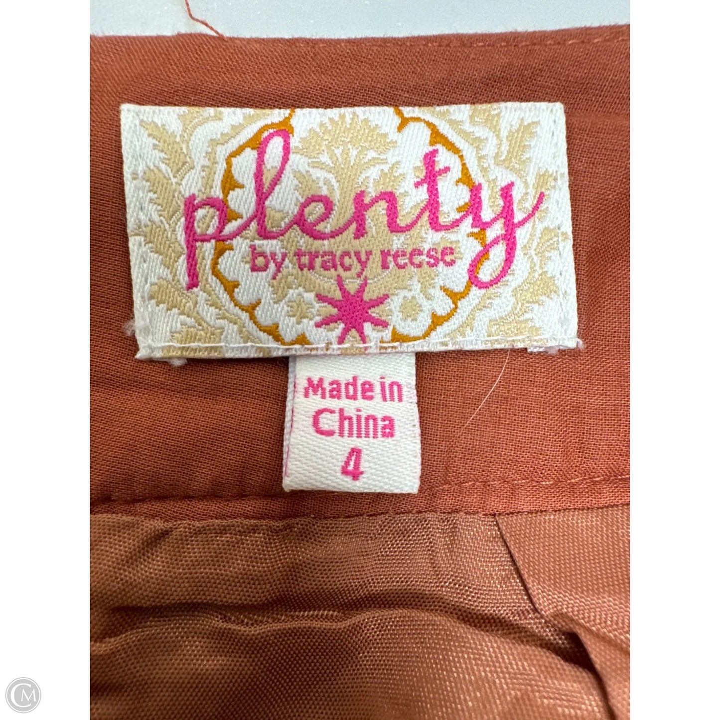 Skirt Mini & Short By Clothes Mentor In Bronze, Size: S