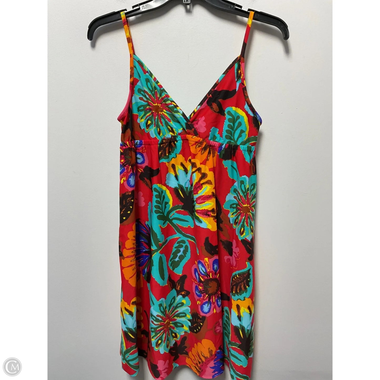 Swimwear Cover-up By Lucky Brand In Tropical Print, Size: Xs