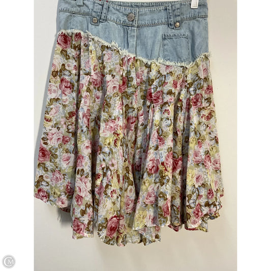 Skirt Midi By Blue Willis In Floral Print, Size: M