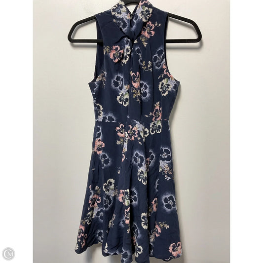 Dress Casual Short By Rebecca Taylor In Navy, Size: S