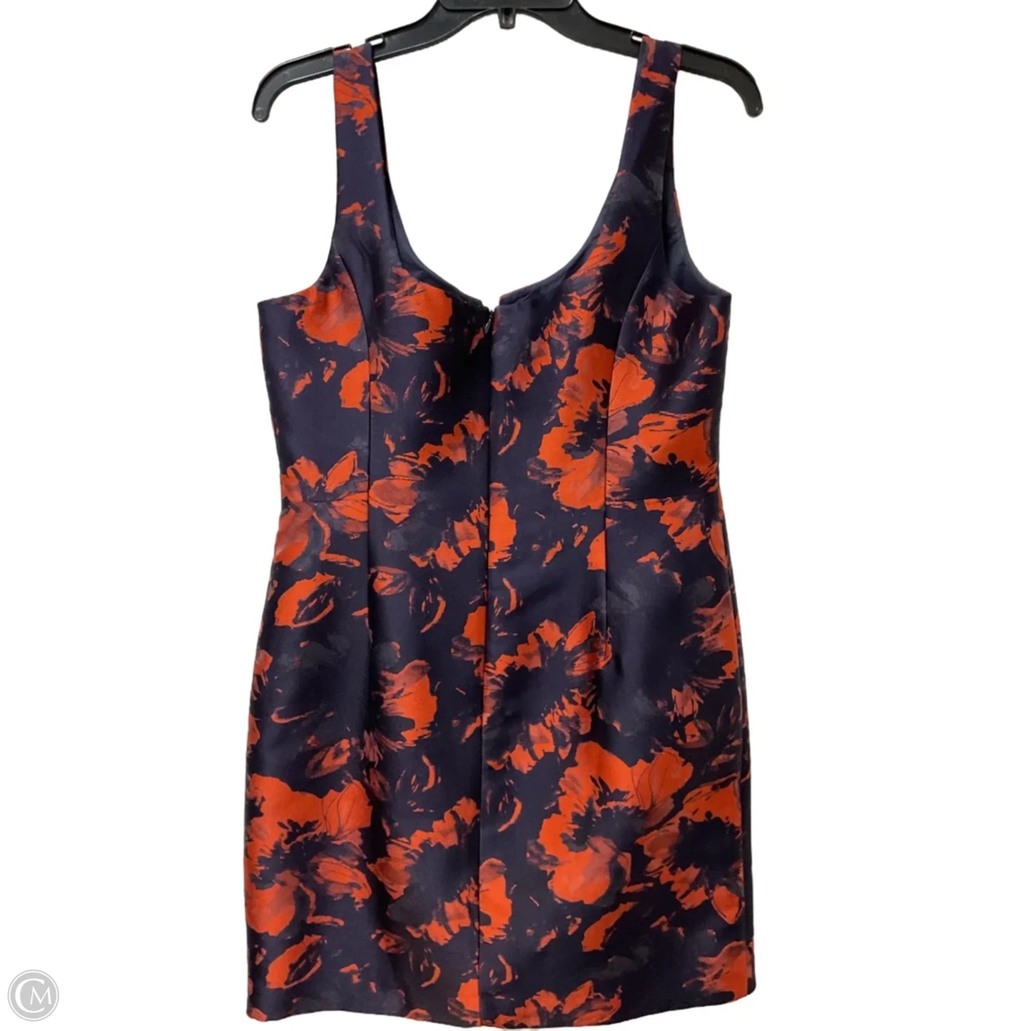 Dress Party Midi By Trina Turk In Blue & Orange, Size: M