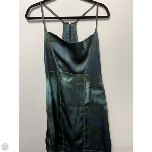 Dress Casual Midi By Diesel In Blue & Green, Size: S