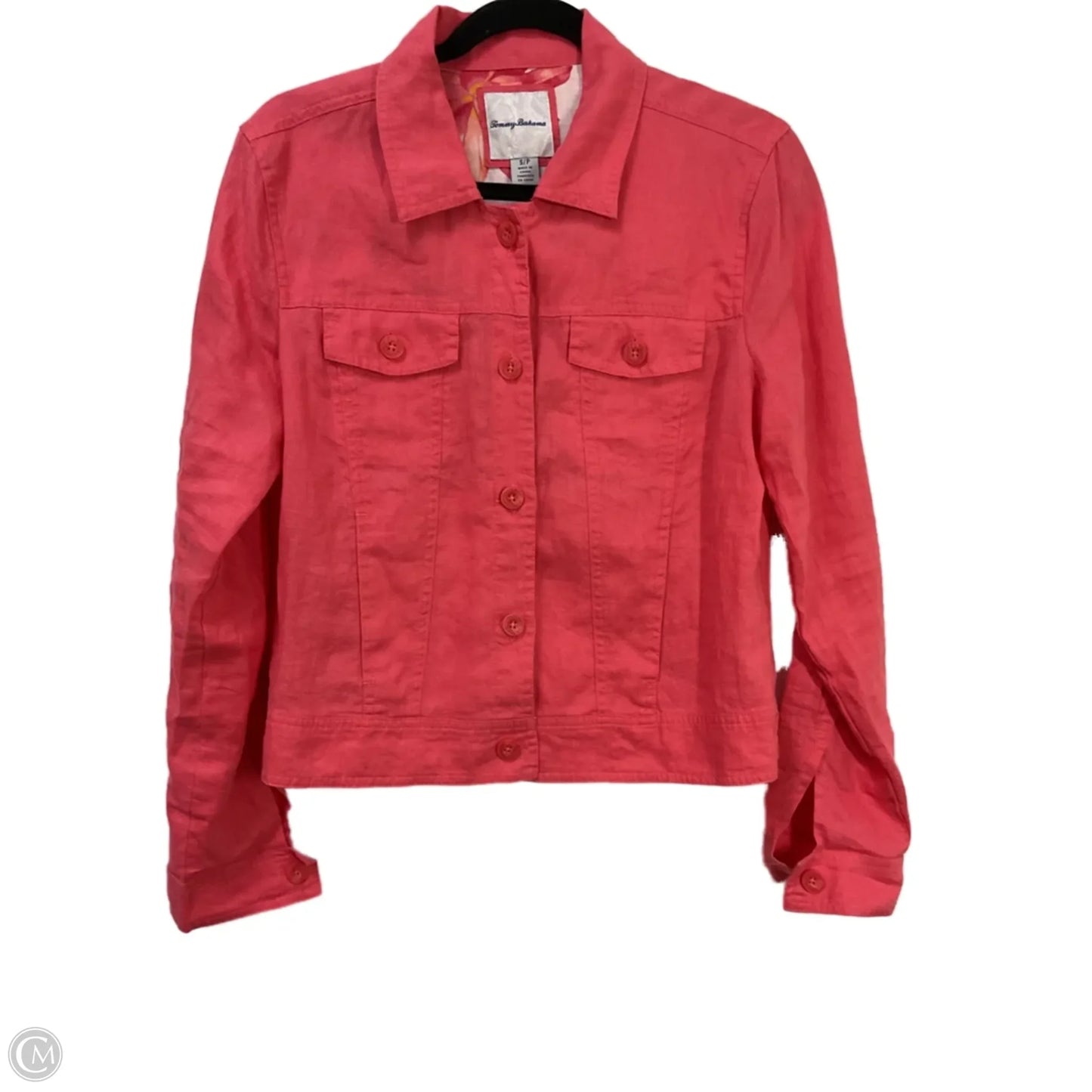 Jacket Other By Tommy Bahama In Coral, Size: S