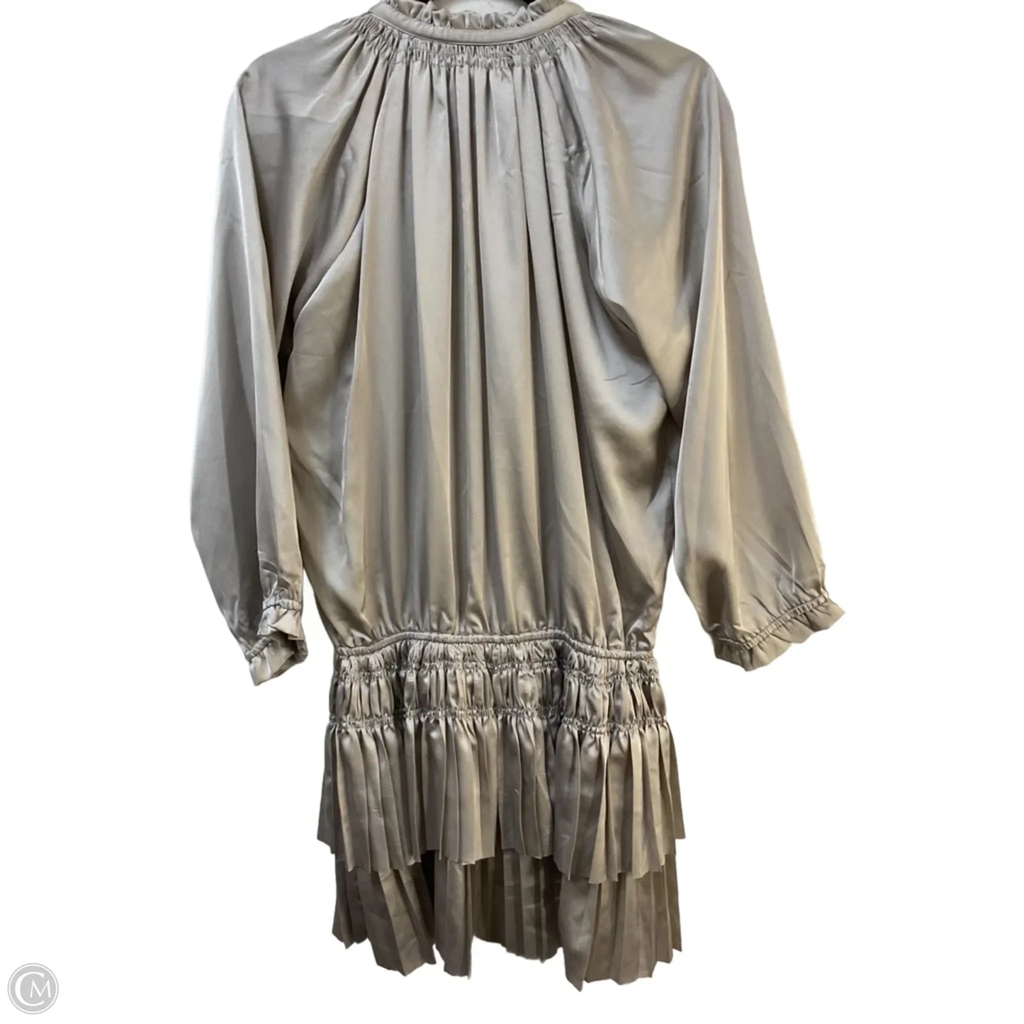 Dress Casual Short By Bishop + Young In Silver, Size: M