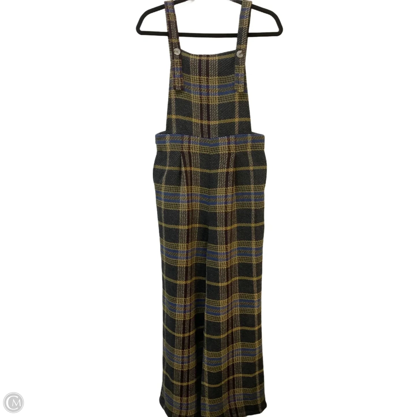 Jumpsuit By Cider In Plaid Pattern, Size: S