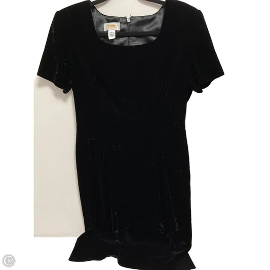 Dress Party Midi By Talbots In Black, Size: M