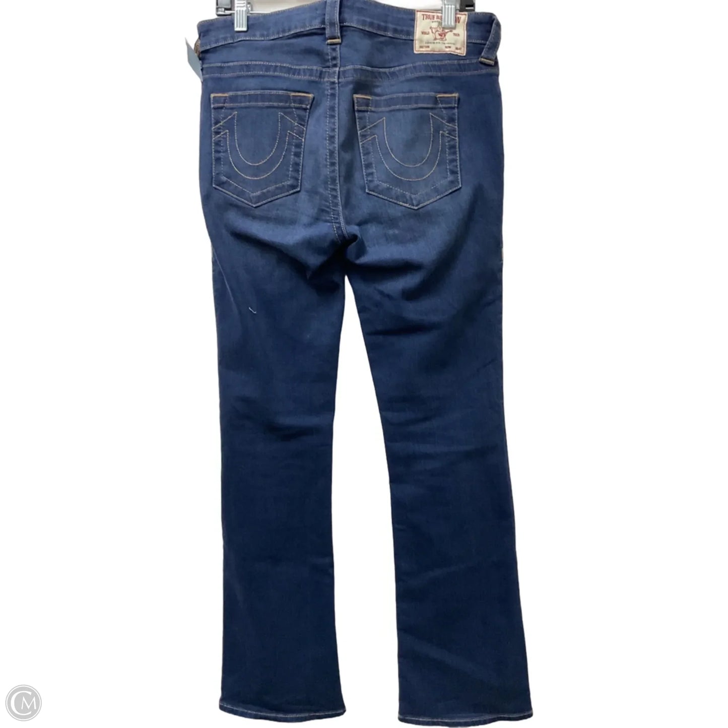 Jeans Boot Cut By True Religion In Blue Denim, Size: 8