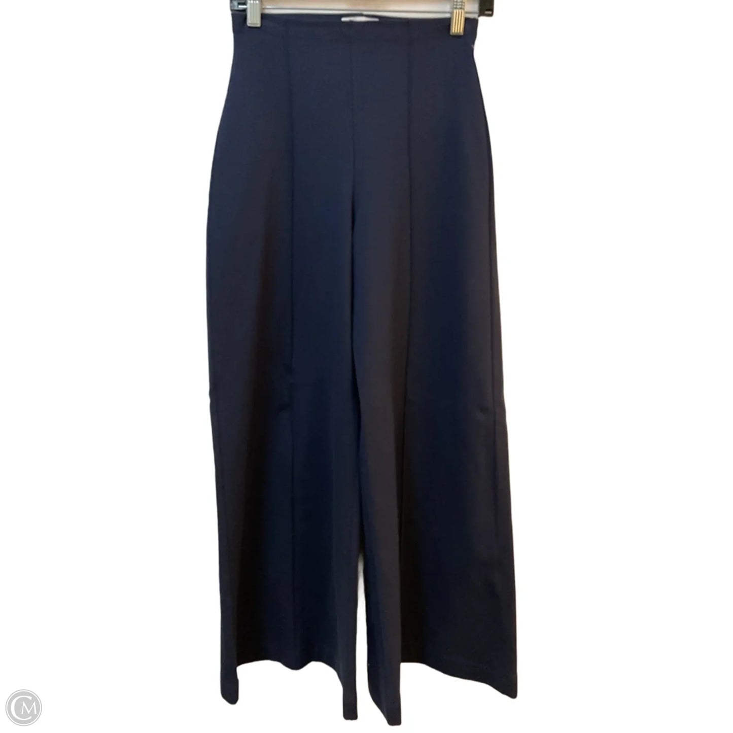 Pants Wide Leg By Cmb In Navy, Size: M