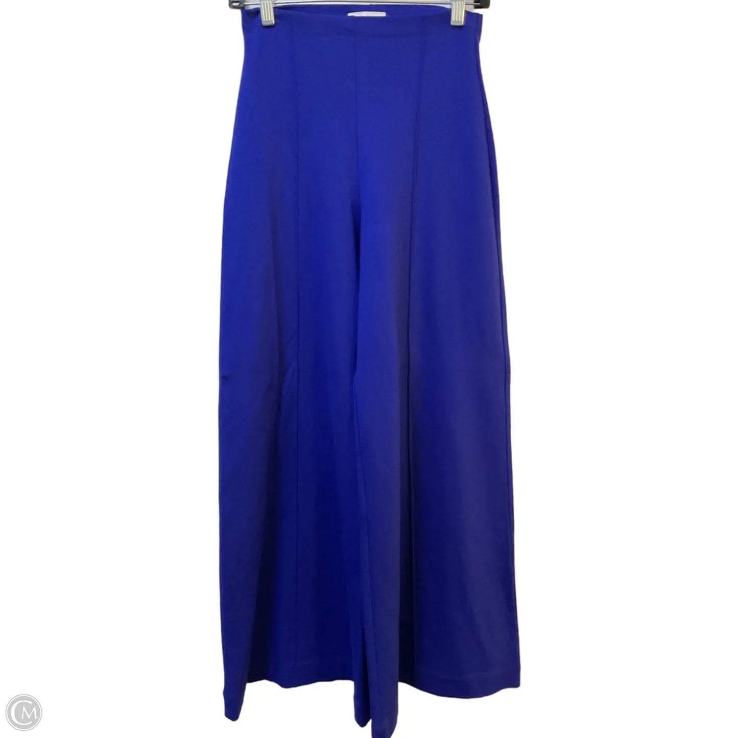 Pants Wide Leg By Cmb In Blue, Size: M