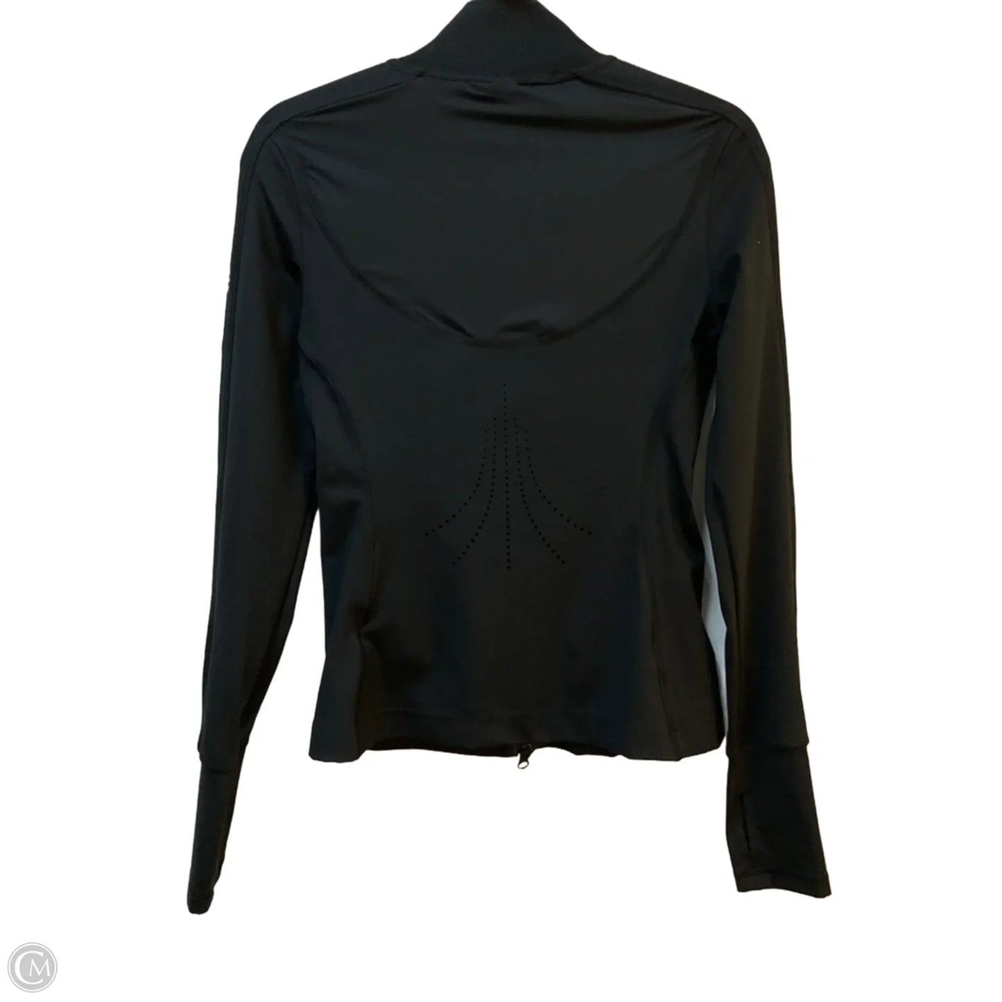 Athletic Jacket By Adidas In Black, Size: S