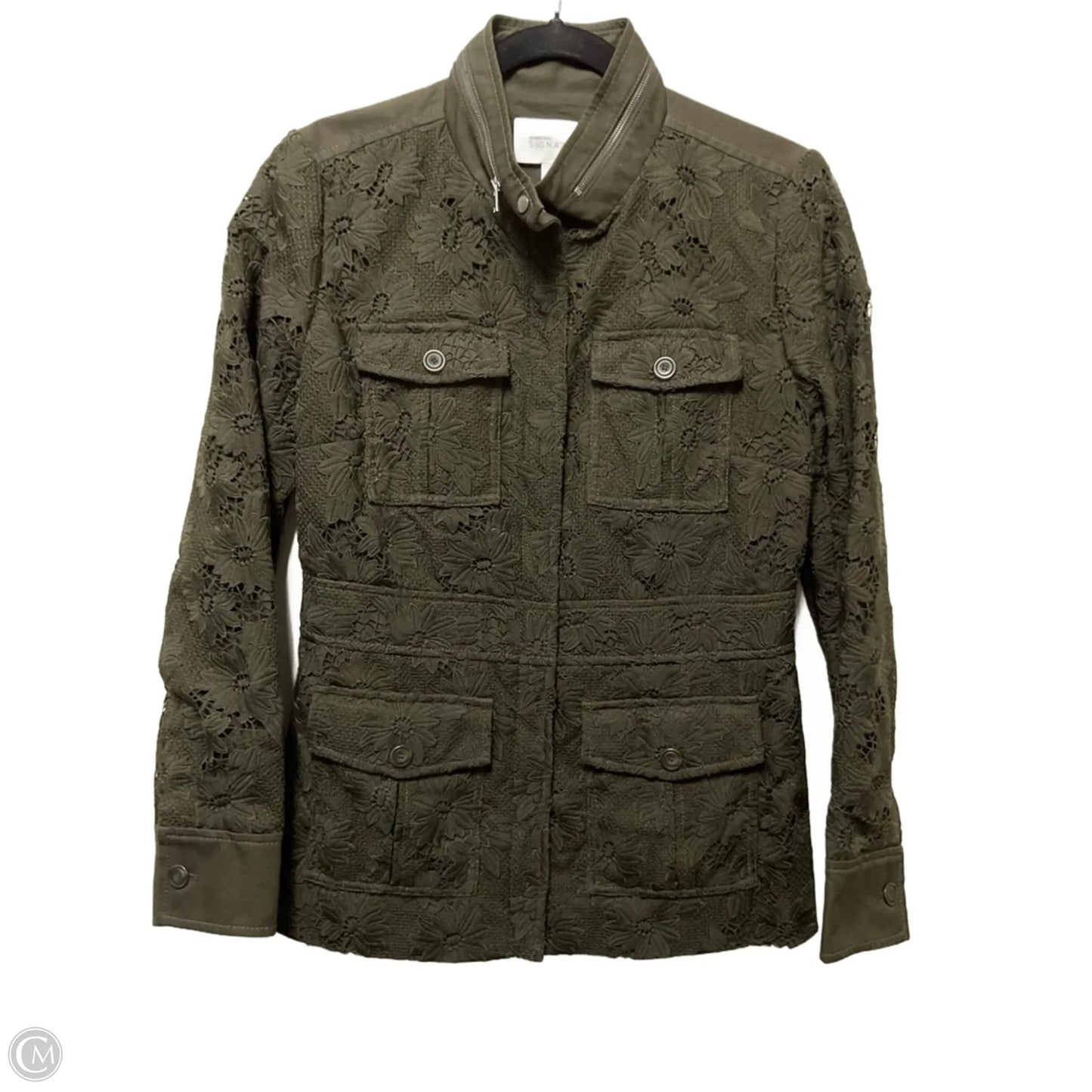 Jacket Denim By Nordstrom In Green, Size: S