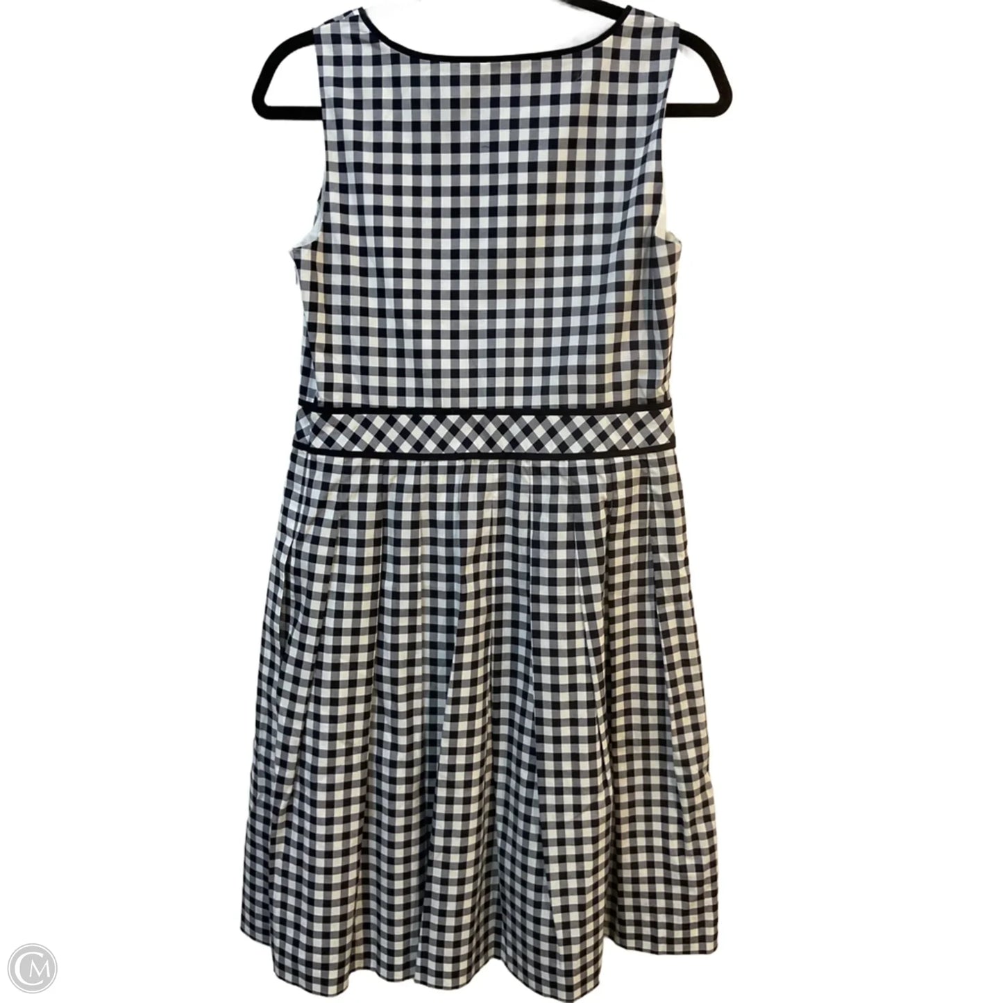 Dress Casual Midi By Talbots In Checkered Pattern, Size: Sp