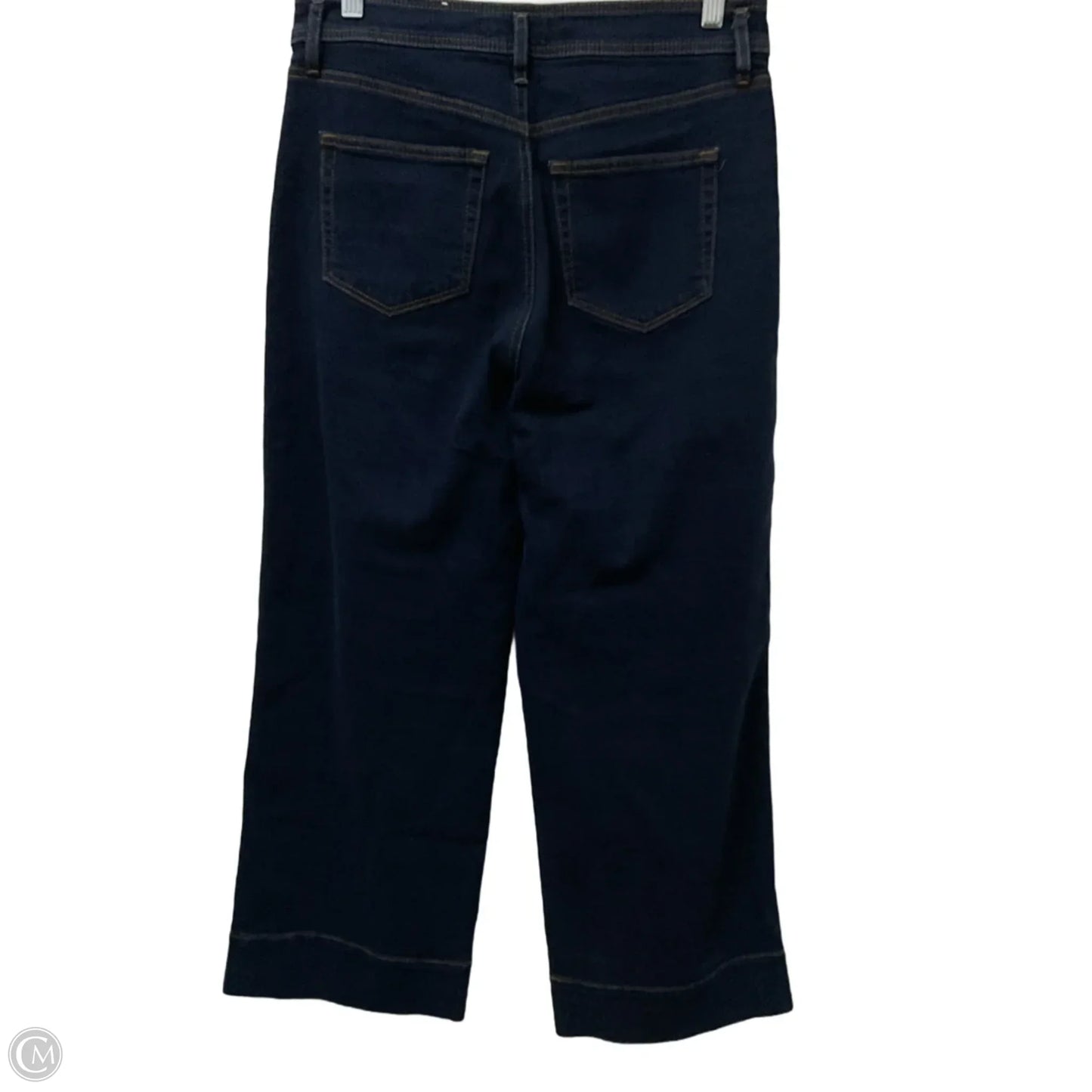 Jeans Wide Leg By Loft In Blue Denim, Size: 4