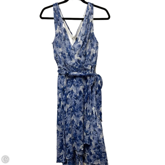 Dress Party Midi By Dkny In Blue & White, Size: M