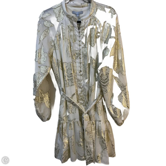 Dress Party Midi By Antonio Melani In Cream, Size: Xl