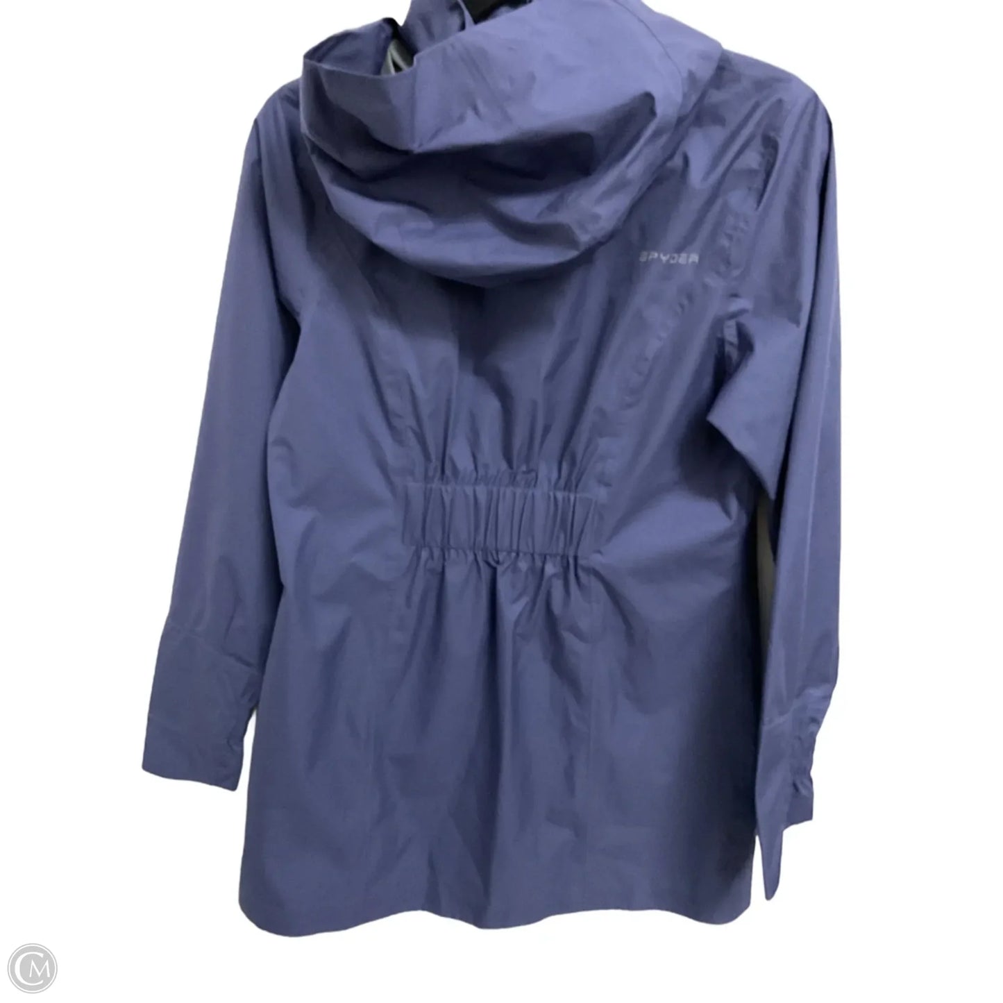 Jacket Windbreaker By Spyder In Blue, Size: S