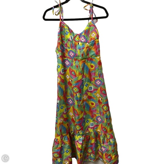 Dress Casual Maxi By Cmb In Tropical Print, Size: S