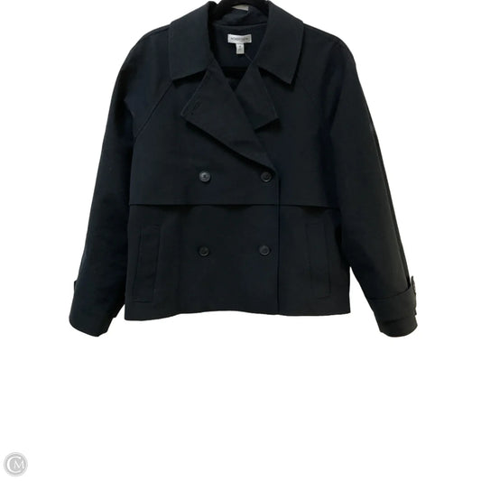 Coat Trench Coat By Nordstrom In Black, Size: M