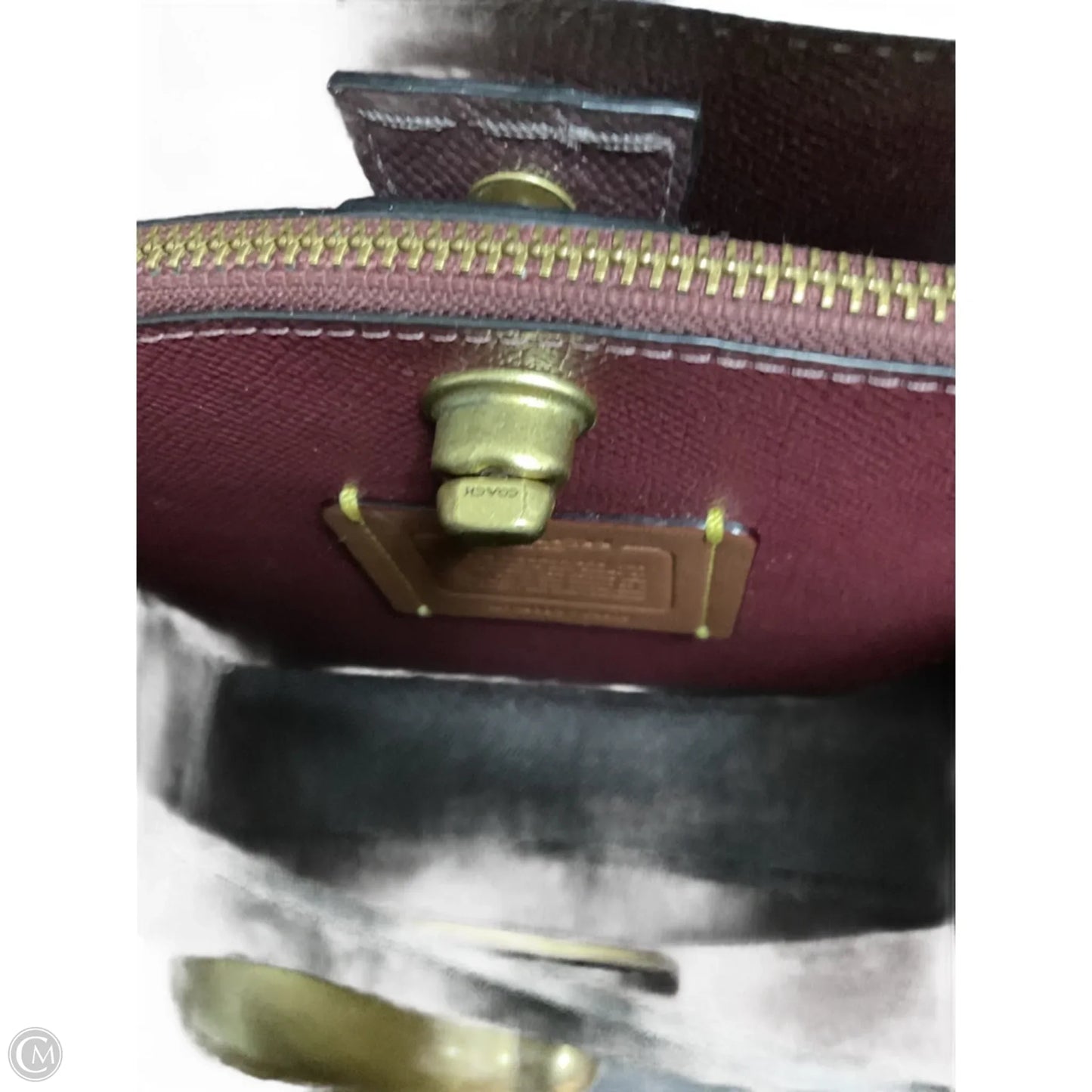 Handbag Designer By Coach, Size: Medium