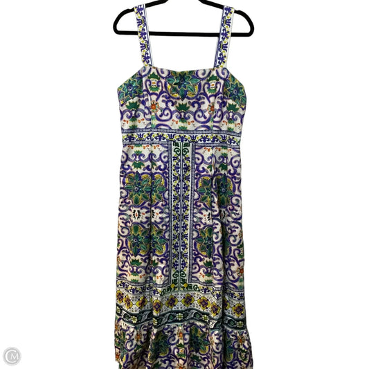 Dress Casual Midi By Antonio Melani In Multi-colored, Size: L