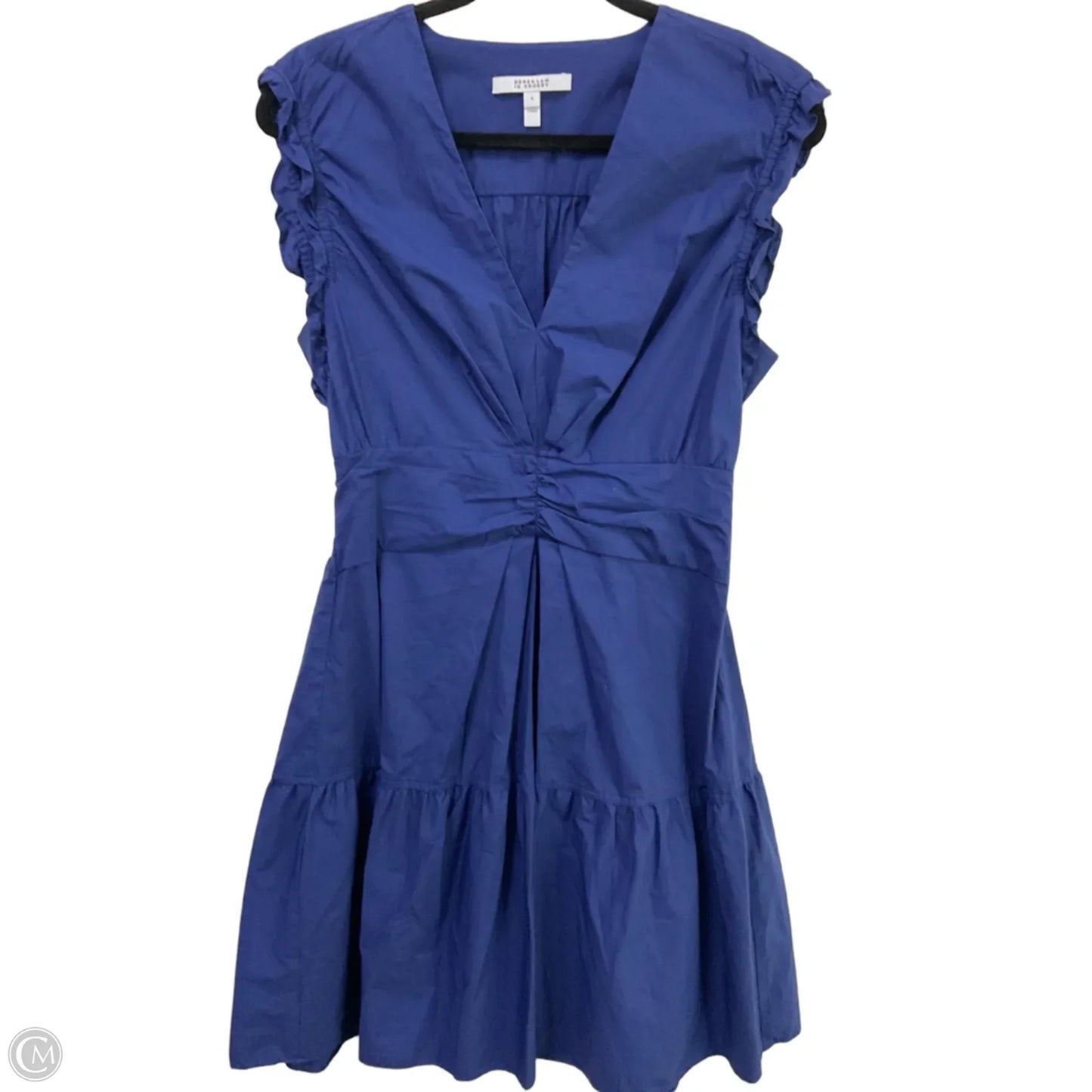 Dress Designer By Derek Lam In Blue, Size: M