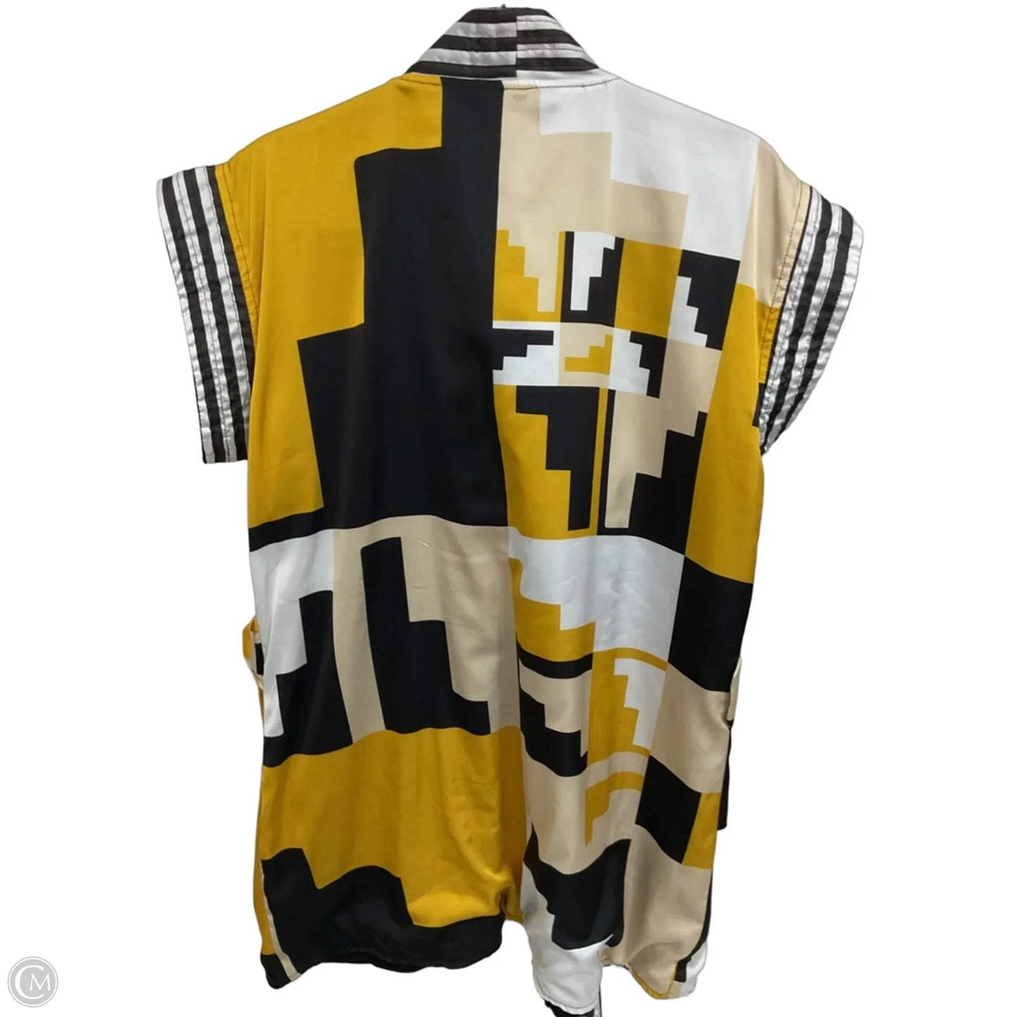 Jacket Other By Cmb In Black & Yellow, Size: M