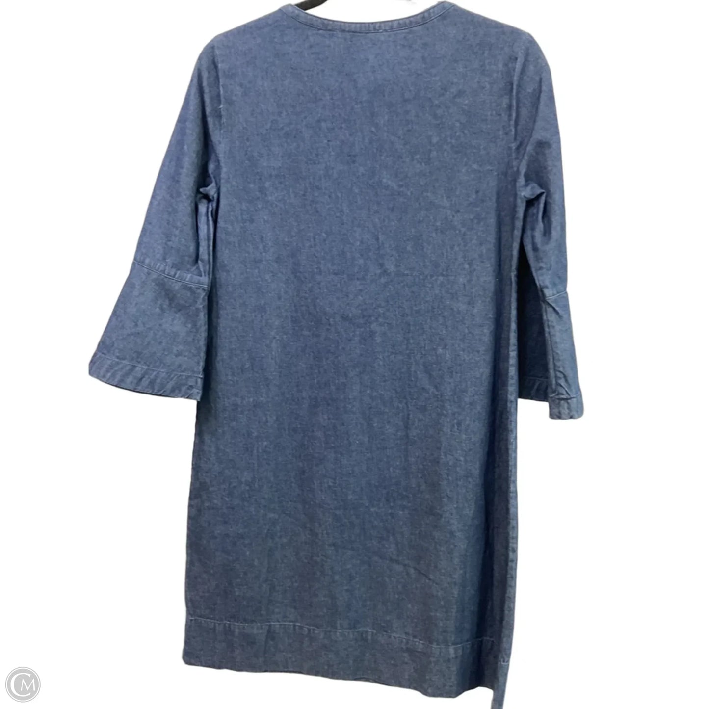 Dress Casual Midi By Draper James In Blue Denim, Size: Xs