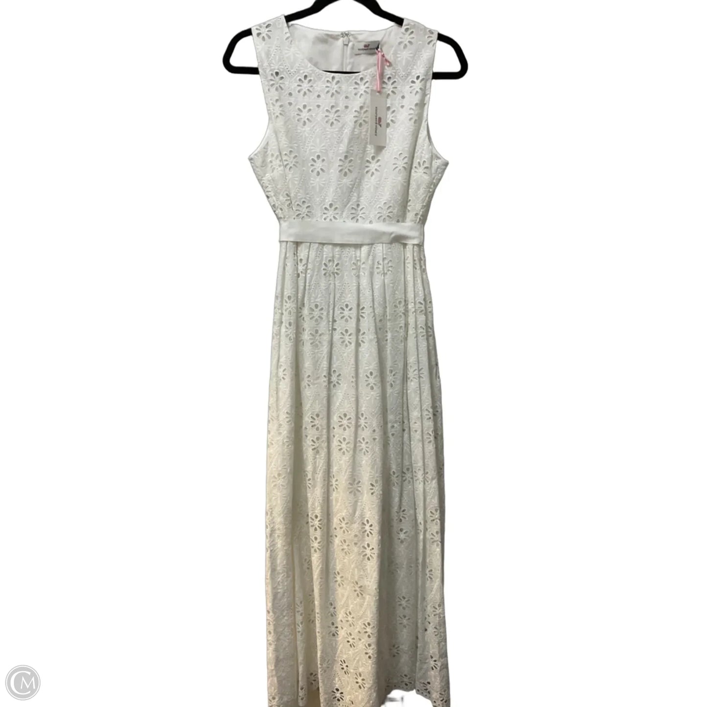 Dress Casual Maxi By Vineyard Vines In White, Size: M