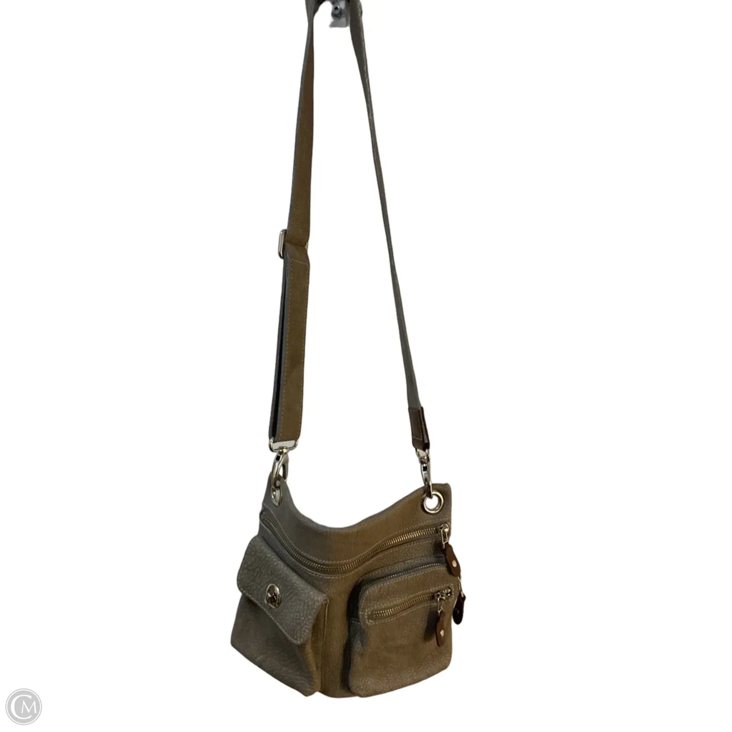 Crossbody Leather By Roots, Size: Medium