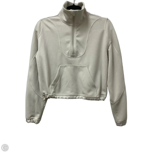 Athletic Sweatshirt Collar By Lululemon In Grey, Size: Xs