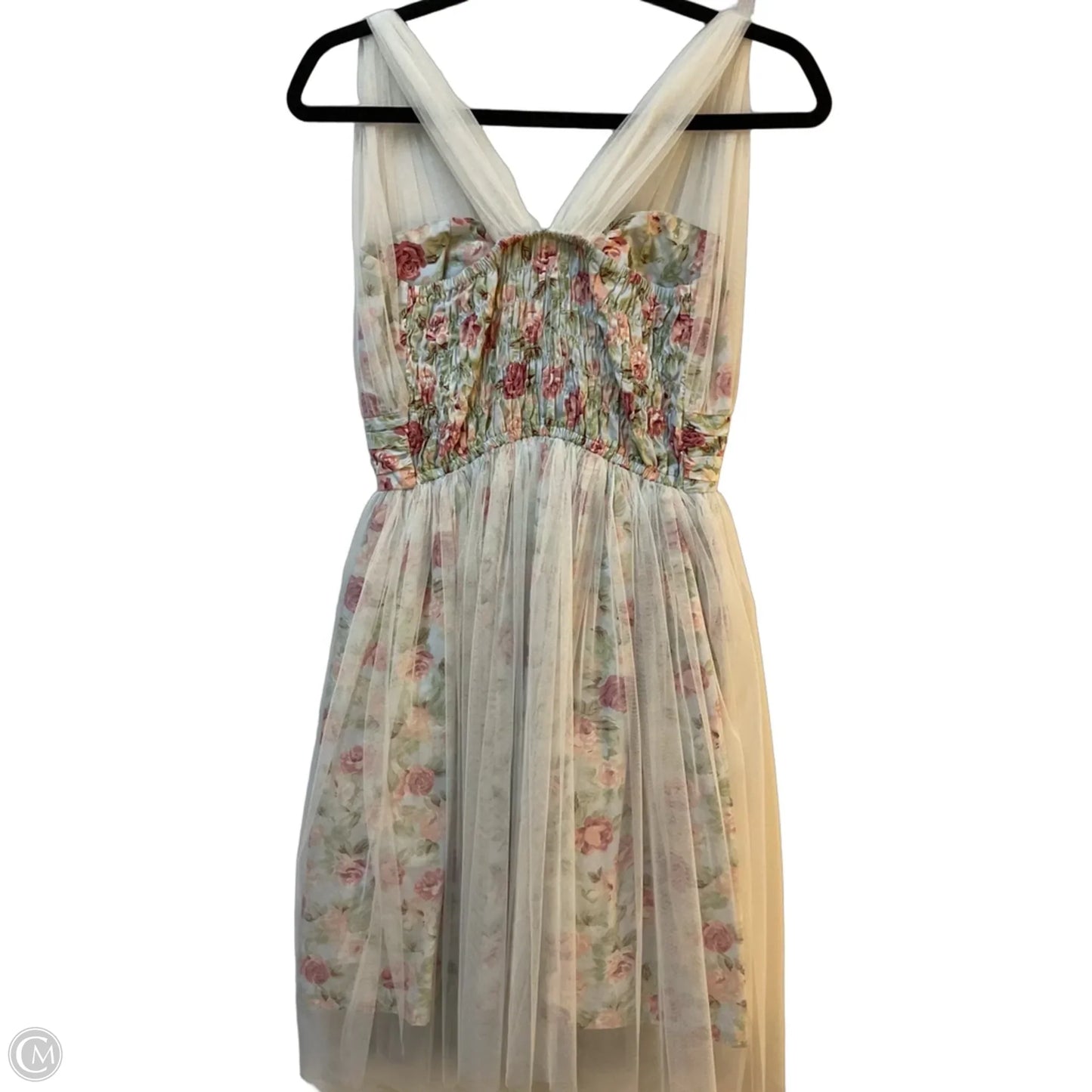 Dress Party Midi By Clothes Mentor In Floral Print, Size: S