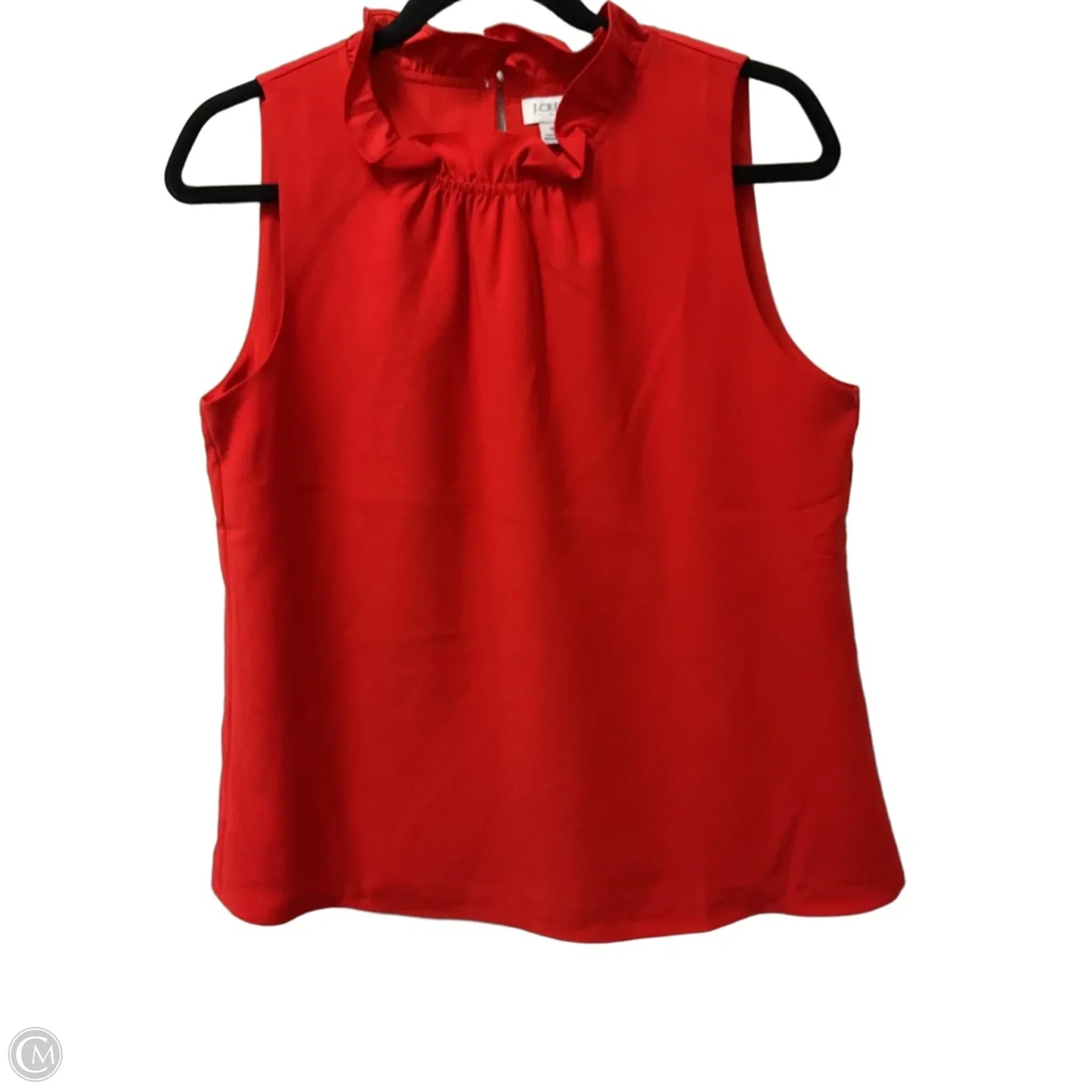 Blouse Sleeveless By J. Crew In Red, Size: S