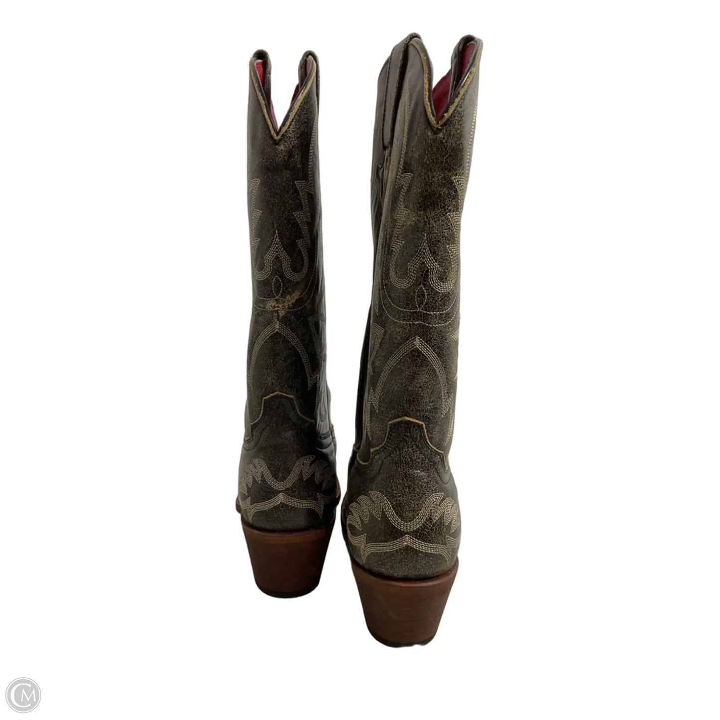 Boots Western By Cmc In Taupe, Size: 8.5