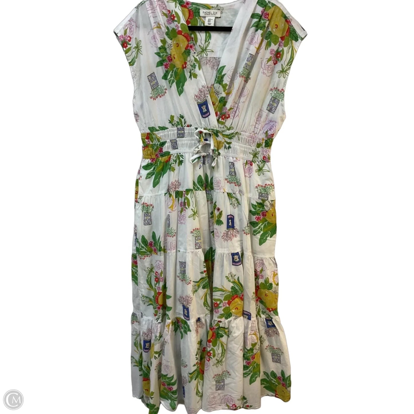 Dress Casual Midi By Rachel Zoe In Floral Print, Size: Xl