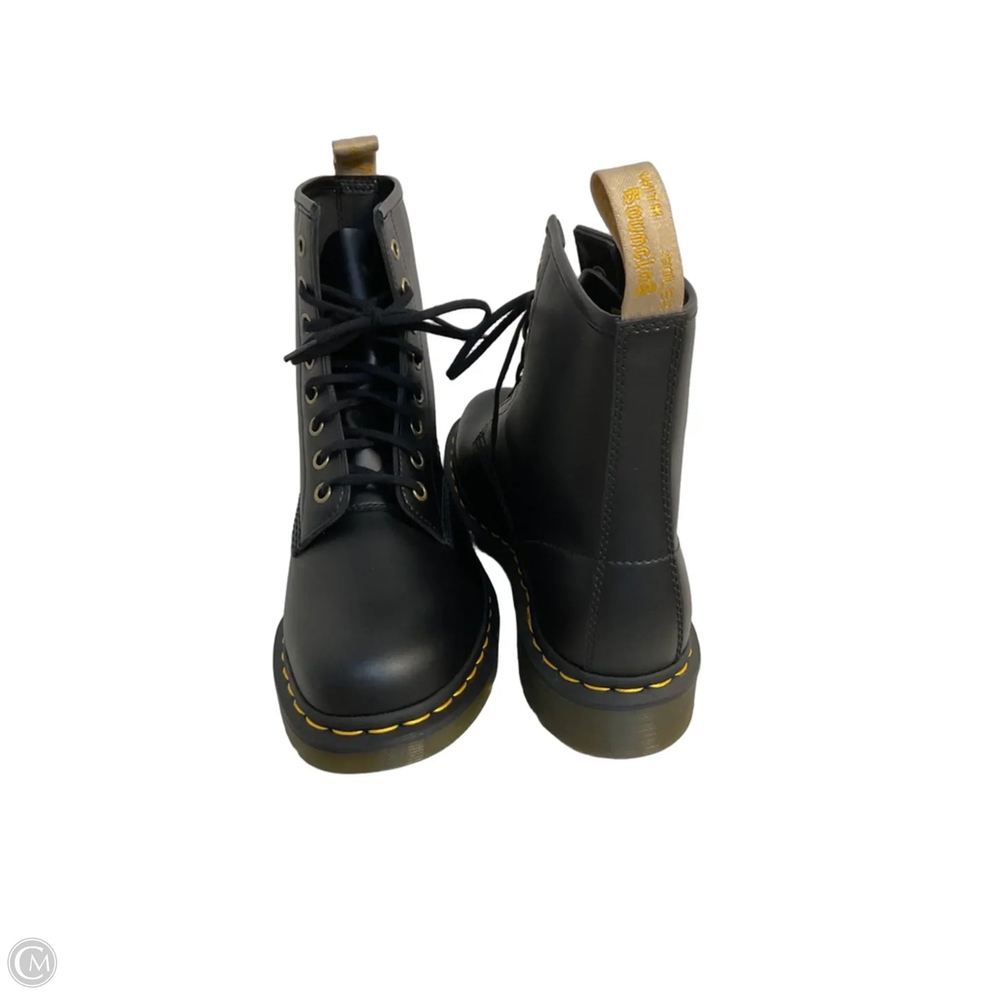 Boots Combat By Dr Martens In Black, Size: 9