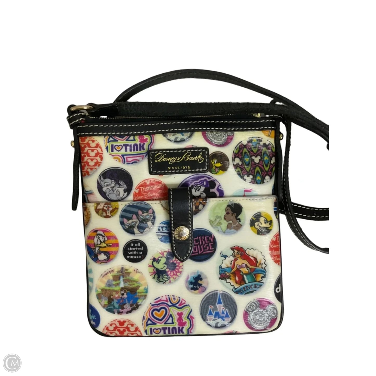 Crossbody Designer By Dooney And Bourke, Size: Medium