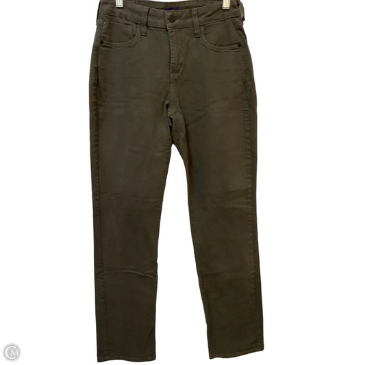 Jeans Straight By Not Your Daughters Jeans In Taupe, Size: 4