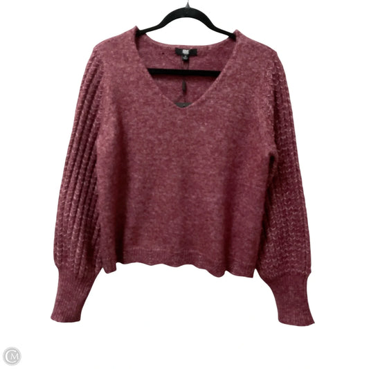 Sweater Designer By Frye In Mauve, Size: M