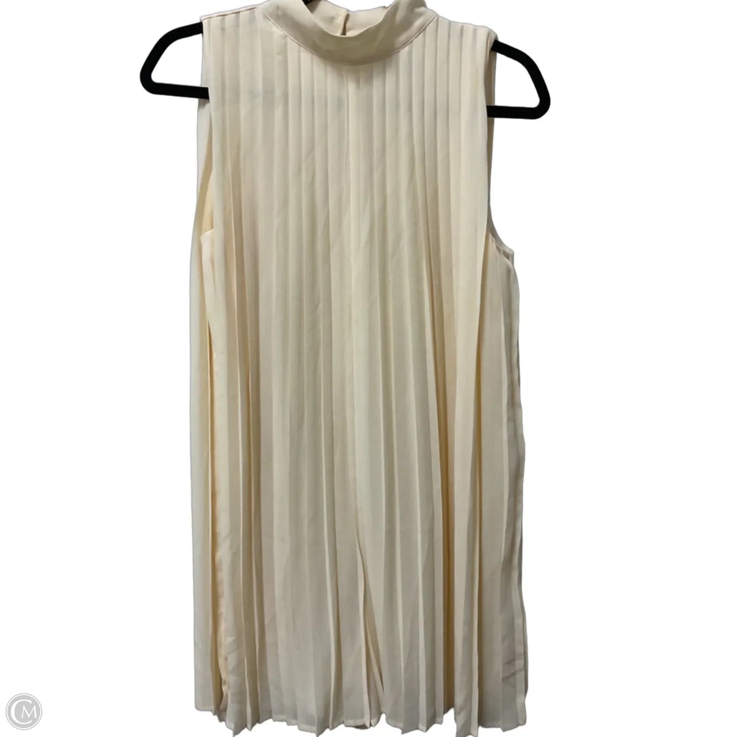 Dress Casual Short By Anthropologie In Cream, Size: S
