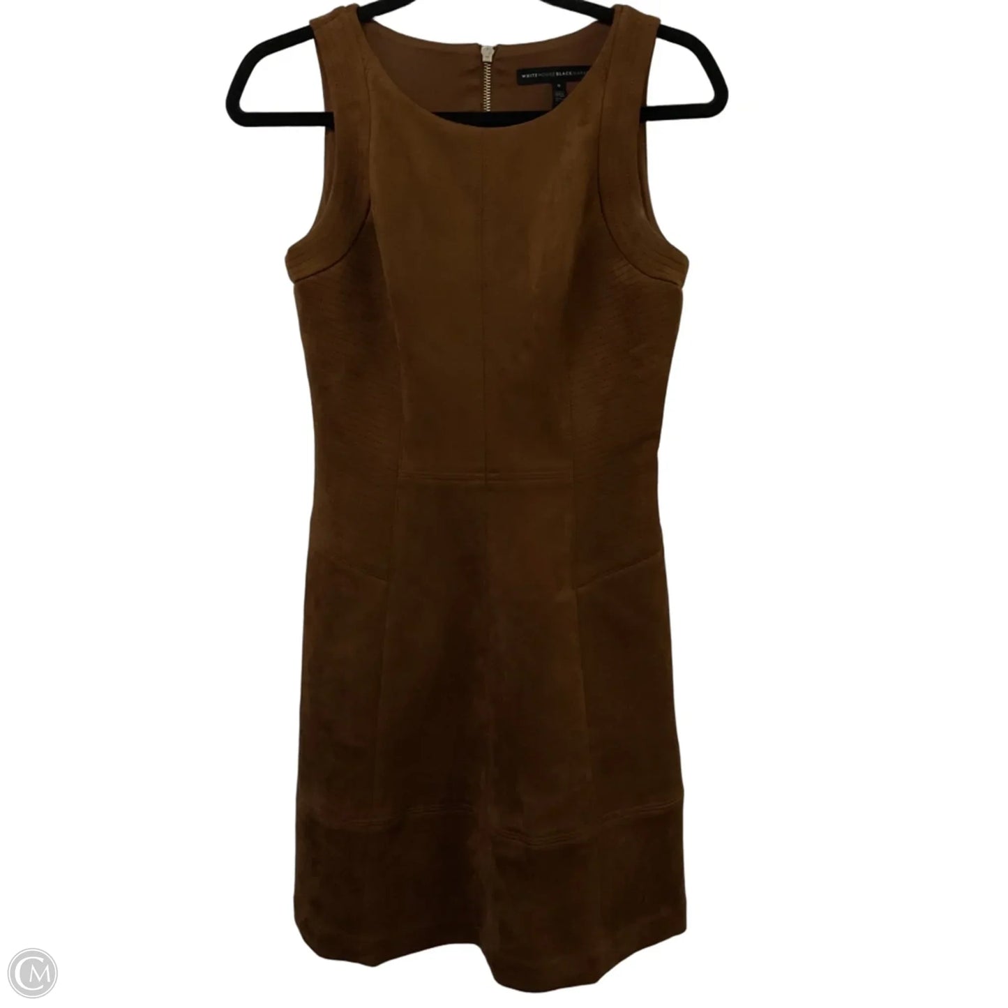 Dress Casual Midi By White House Black Market In Brown, Size: Xs