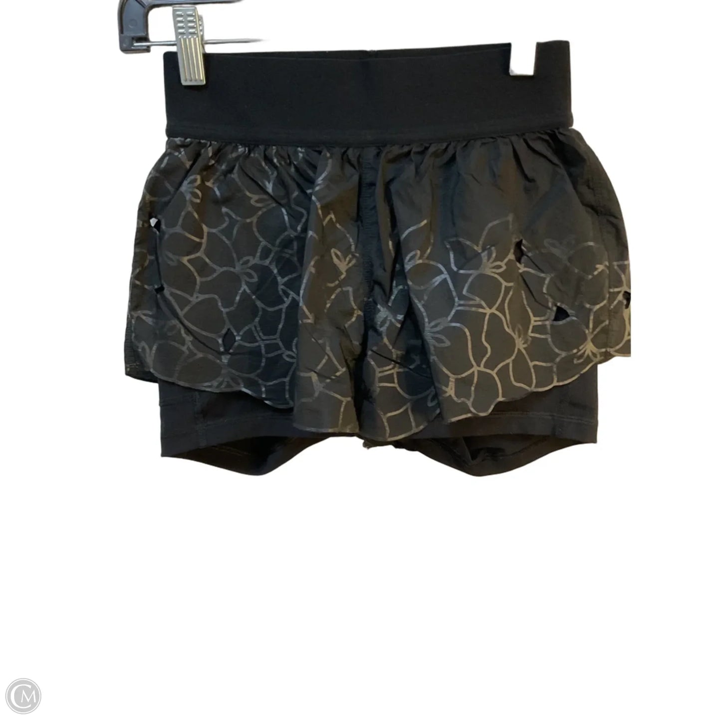 Athletic Shorts By Lululemon In Black, Size: Xs