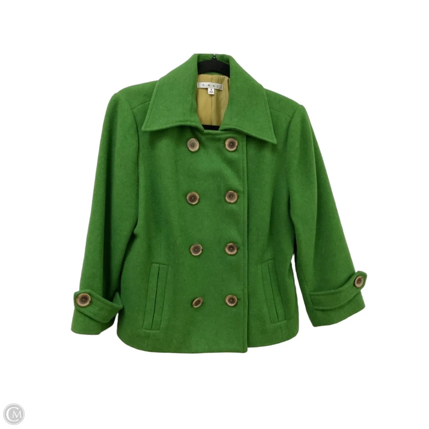 Jacket Other By Cabi In Green, Size: M