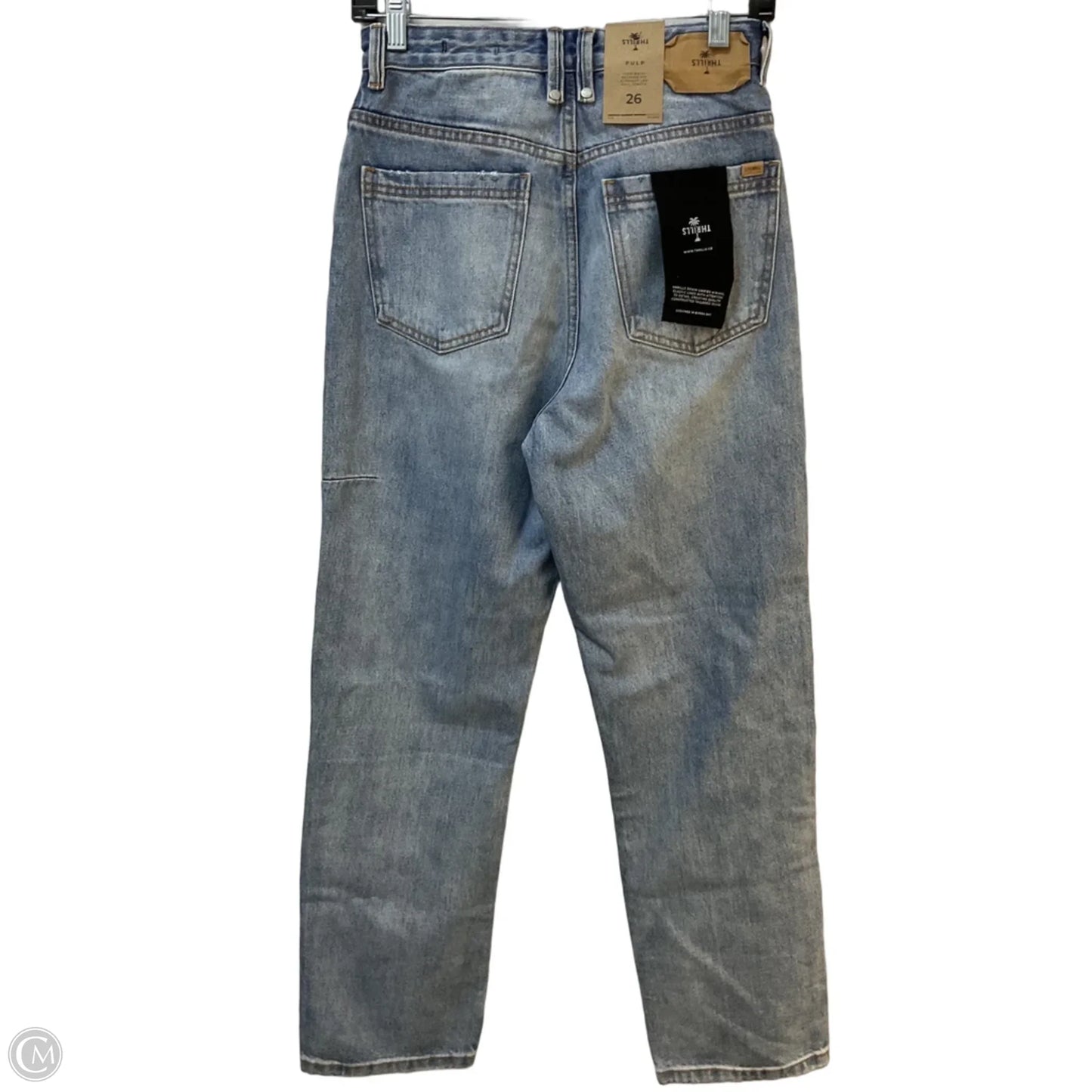 Jeans Wide Leg By Cmc In Blue Denim, Size: 2
