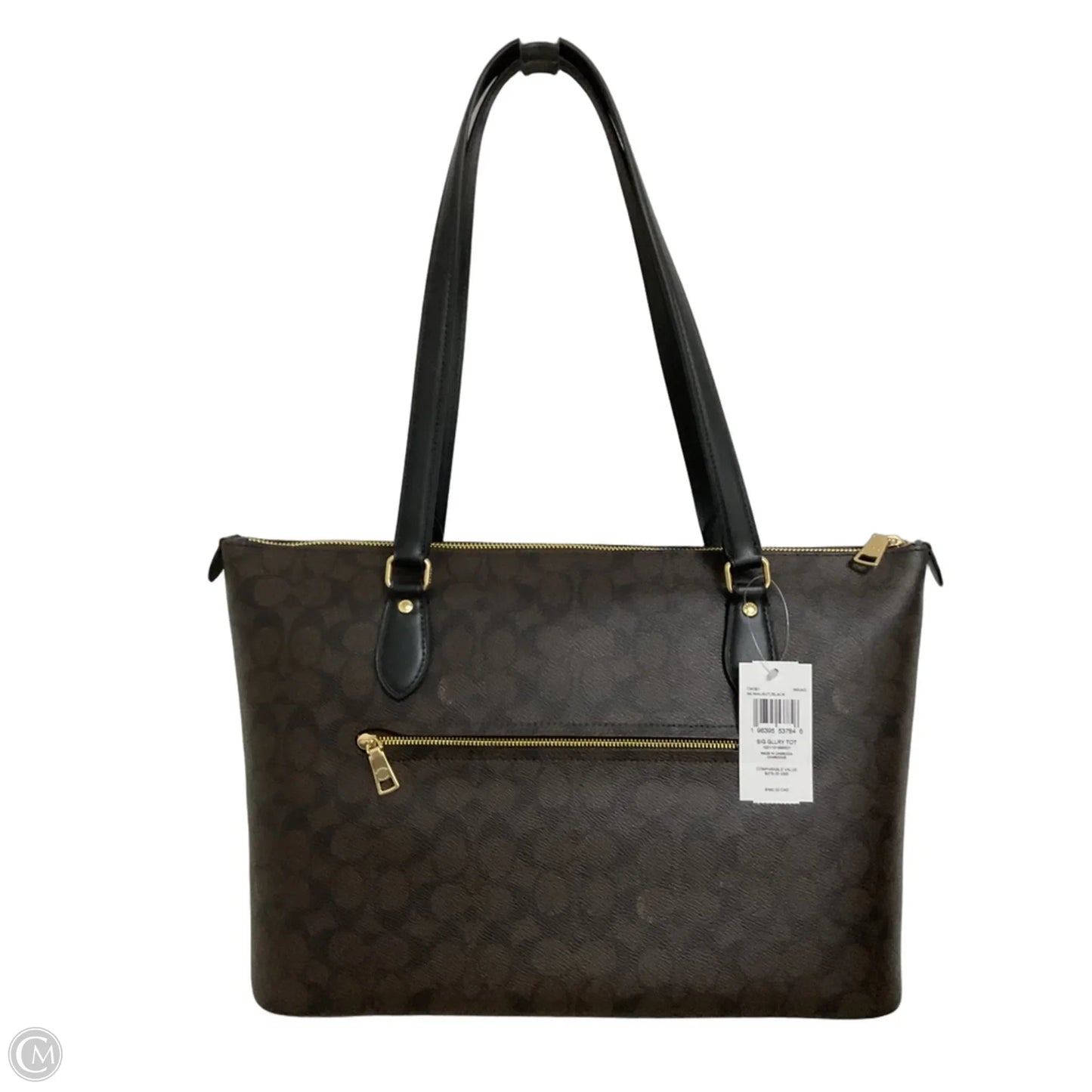 Tote Designer By Coach, Size: Large