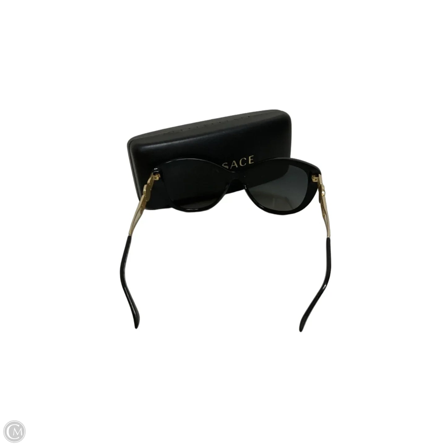 Sunglasses Luxury Designer By Versace, Size: