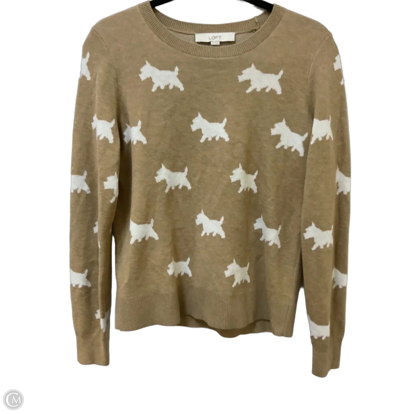 Sweater By Loft In Tan, Size: S